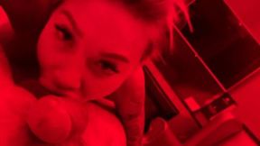 Monika Fox POV homemade anal fisting, prolapse, huge dildo fucking and blowjob