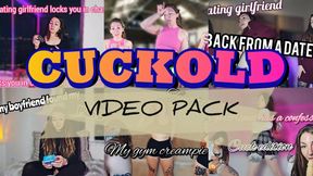 Cuckold video pack! Cuck SPH cum feeding hot wife