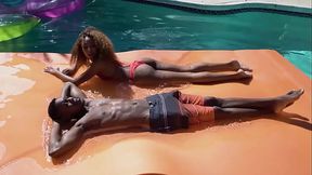 BANGBROS - Petite Black Hottie Brixley Benz Squirts All Over Jonathan Jordan'_s Big Black Cock