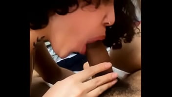 Deepthroat neighbors dick
