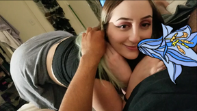 blowjob &amp; doggystyle creampie