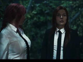 Real Life Comics - Lesbo Demon Hunters Parasited Meeting Turns Into Hardcore Three-some