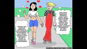 Dennis the Menace Ignites Steamy Hentai Adventures in Wild Cartoon Lust