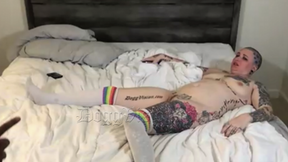 BTS Inked Babe Can't Move After Squirting Orgasm