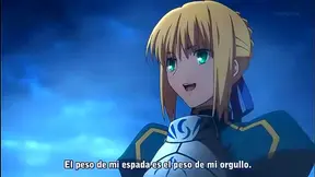 Saber Takes Command In Fate/Zero Anime With Hot Subtitled Action
