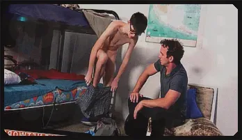 Gay Breeding Threesome with Stepfamily - Hardcore Seduction