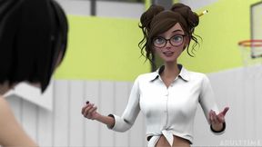 Hentai Sex College 2nd Semester Part 3 - Hot Hentai Girls Push Their Pussies to the Limit in Sex Position Competition!