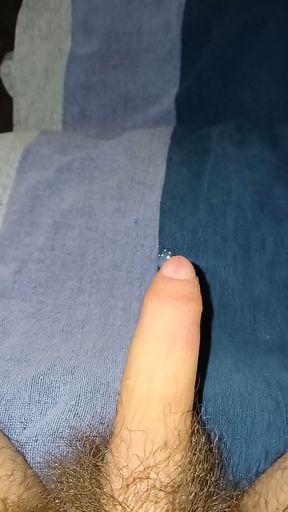 Small Uncut Cock Cum Fountain Close Up Foreskin Masturbating POV   Clip 1