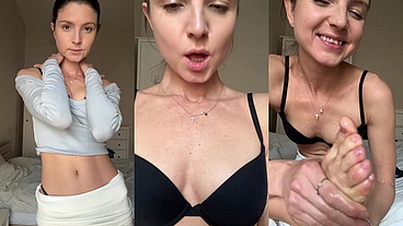 Solo abs flexing, oily feet and toe sucking