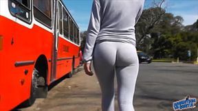 Top Teen Cameltoe And Ass&#x1F351; Show In Public! Yoga Pants!!