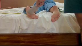 Intense Foot Tickling - My Girlfriend Can't Handle It! Part 3