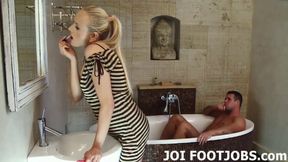 Your footjob fantasy sounds like fun