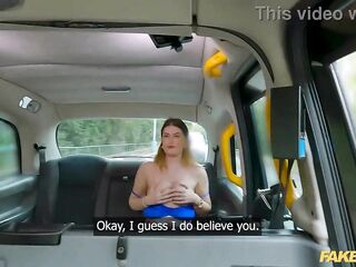 Fake Taxi - Wife try-out hawt POV blow job fast hard bang hawt Euro sweetheart wishes large shlong and riches