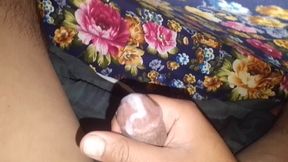 Big cock handjob in night time full hard