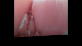 Huge dick huge cum on ass booty