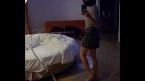 Dating a guy, I'_m the only one in the camera.