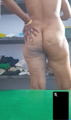 Village Aunty Showing Her Body