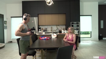 Stepmom's Sizzling 4th of July Threesome