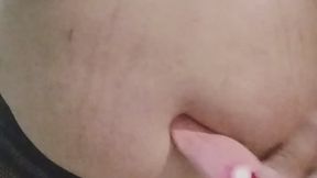 standing masturbation