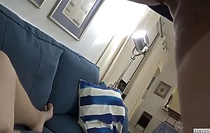 This sweet blonde slut is desperate for cock