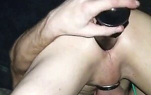 Bbc dildo creampie boipussy self facial