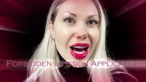 Forbidden Lipstick Application WMV