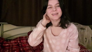 Showing my New Glass Dildo