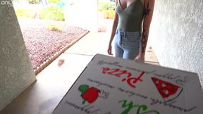 Pizza delivery by Marilyn Johnson leads to messy facial