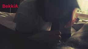 Swallowing entire load Wouldn’t   stop sucking