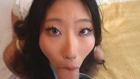 Sweet Asian doll fucked her stepbrother for the first time while her parents were away.