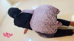 Unexpected Dirty Sex with Arabian Beauty Big Ass &amp; Huge Boobs Maid While She Cleans - Cum Unlimited