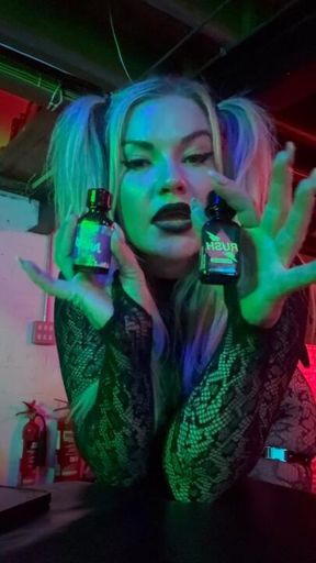 Sniff and send. The most expensive wank you'll ever have.