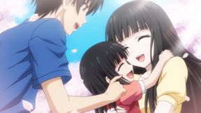Busty pregnant hentai teen gets drowned in cum after rough fuck