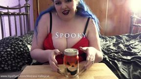 Spooky Spit Jar