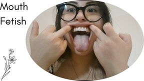 Inspecting my mouth