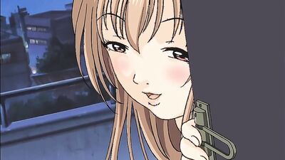 Kinky anime MILF worships busty anime girl's tits & fucks her hard - Part 1