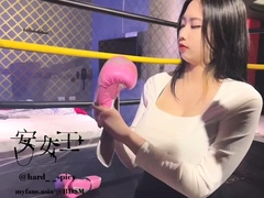 Mistress Ann - Rope Trap Your Balls And Punch