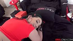 Assfucking only paing Gia Paige's ass