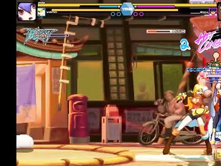 Beautiful hotties has sex with dudes in erotic ryona manga gameplay clip