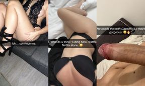 Loss of Spark in Relationship Leads Girlfriend to Cheat on Her Boyfriend. Full Story on Snapchat