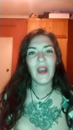 JOI. Dominant Chica Humiliates You, Aren't You Ashamed?