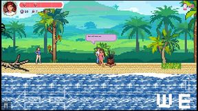 waifu island 2 [ hentai game pornplay ] ep.4 first time sex and creampie is awesome with a bit of lube !
