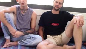 AmateursDoIt: Tatted Maxime heads for stiff nailining