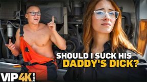 Ridge Crix and Little Chloe's red head scene by Daddy4k