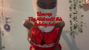 Do not worry, I did not forget about you beta! 🤭🎄