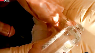 Two barely legal straighties are fucking a sex doll on cam