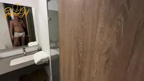 Stalking on My Stepmom!!! She Caught Me Masturbating and Then She Take Out My Milk - MILF