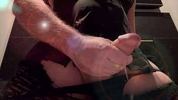 Jett Hoover extremely wet cumshot for the camera