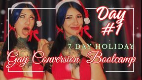 Day 1: Festive Craving Spark, 7 Day Gay Conversion Bootcamp!