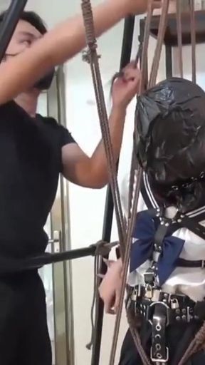 *** Stepsister's Suspension Breathing Control Experience